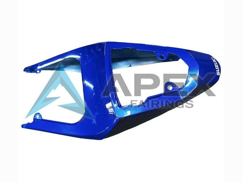 Blue White Black - Suzuki GSX-R750 (2004-2005) ABS Fairings | Apex Fairings — view 4