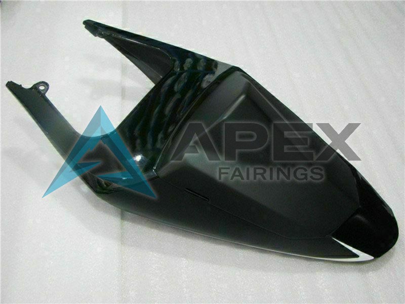 Glossy Black Matte Black Red Decal - Suzuki GSX-R750 (2004-2005) ABS Fairings | Apex Fairings — view 4