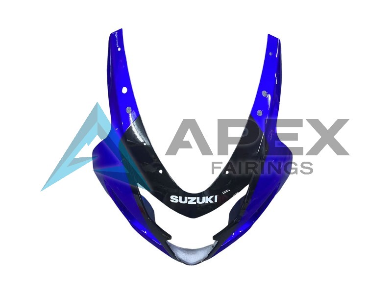 Blue Black White Decal - Suzuki GSX-R750 (2004-2005) ABS Fairings | Apex Fairings — view 4