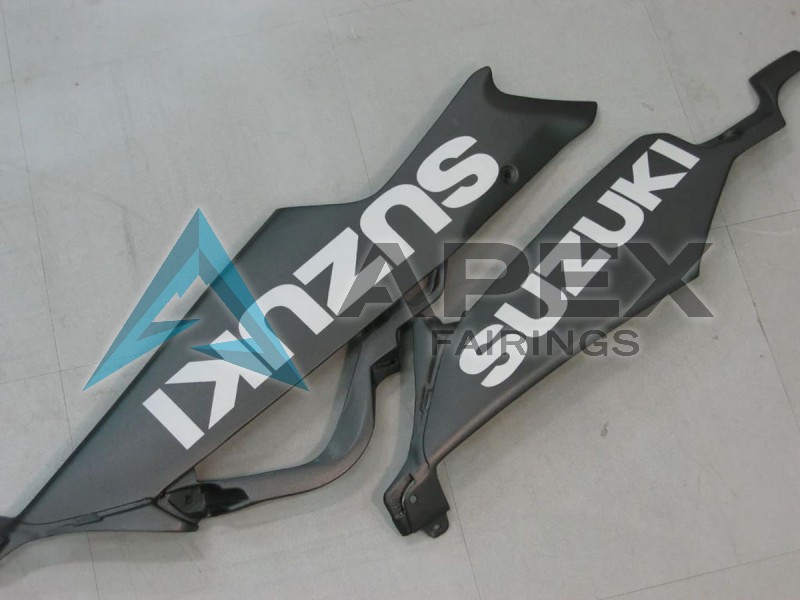 Matte Black - Suzuki GSX-R750 (2006-2007) ABS Fairings | Apex Fairings — view 3