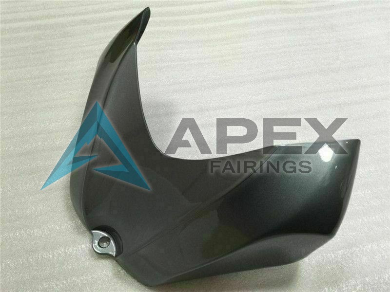 Silver Grey Glossy Black Red - Suzuki GSX-R750 (2006-2007) ABS Fairings | Apex Fairings — view 3