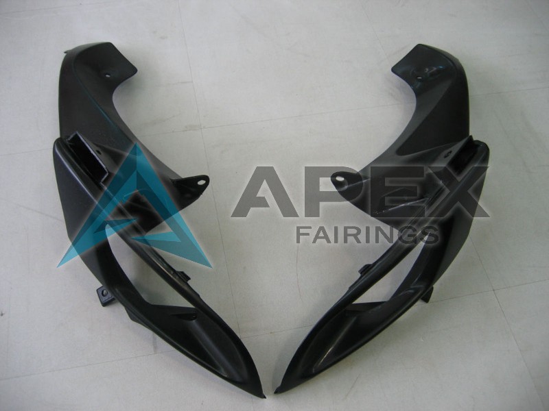 White Red Glossy Black - Suzuki GSX-R750 (2006-2007) ABS Fairings | Apex Fairings — view 2