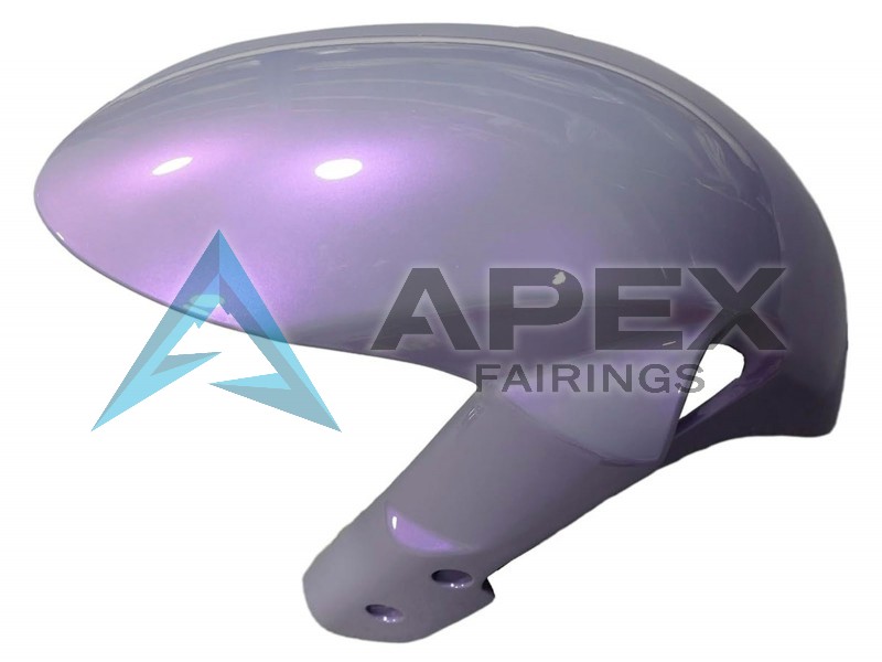 Chameleon Grey Dazz Pearl Purple - Suzuki GSX-R750 (2006-2007) ABS Fairings | Apex Fairings — view 4