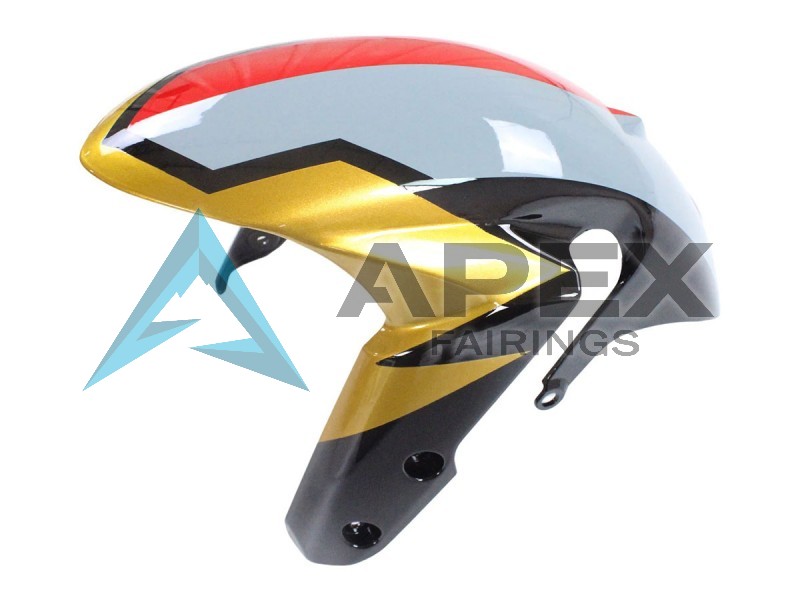 Red Gold Grey Black White Shark - Suzuki GSX-R750 (2011-2026) ABS Fairings | Apex Fairings — view 4