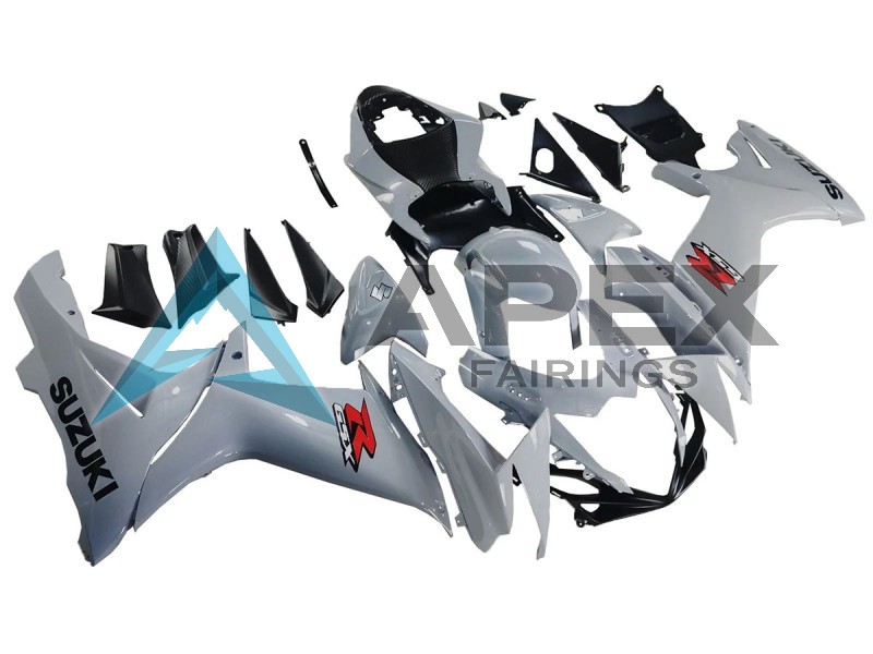 Gray - Suzuki GSX-R750 (2011-2026) ABS Fairings | Apex Fairings — view 3