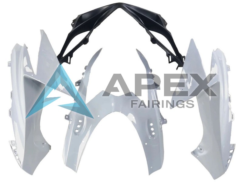 Gray - Suzuki GSX-R750 (2011-2026) ABS Fairings | Apex Fairings — view 4