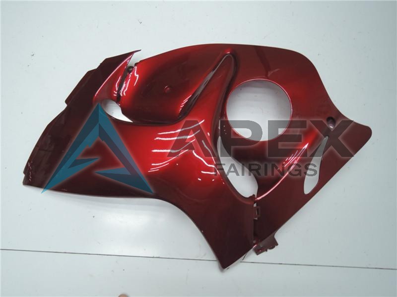 Candy Red - Suzuki GSX-R1300 Hayabusa (2008-2020) ABS Fairings | Apex Fairings — view 2