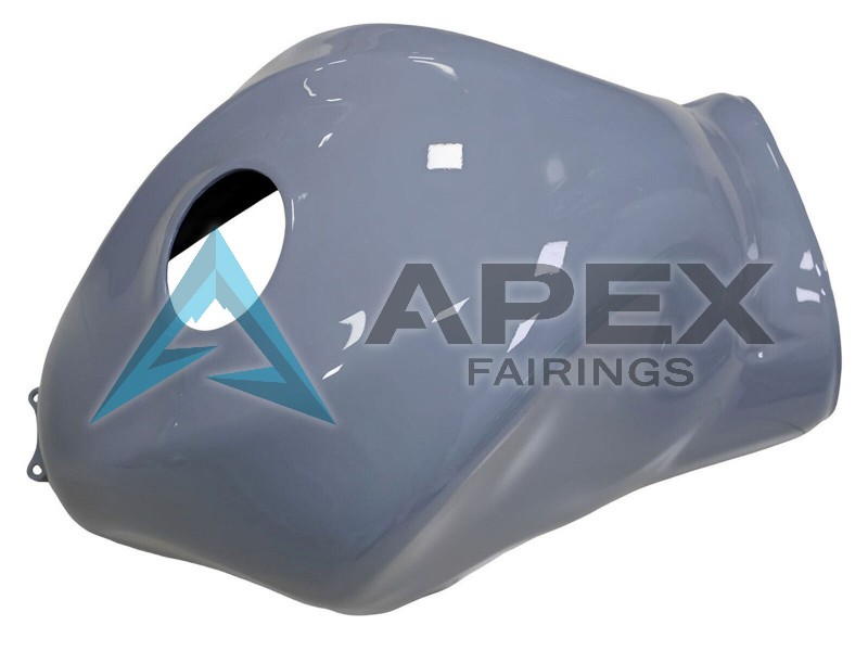 Glossy Nardo Grey - Suzuki GSX-R1300 Hayabusa (2008-2020) ABS Fairings | Apex Fairings — view 4