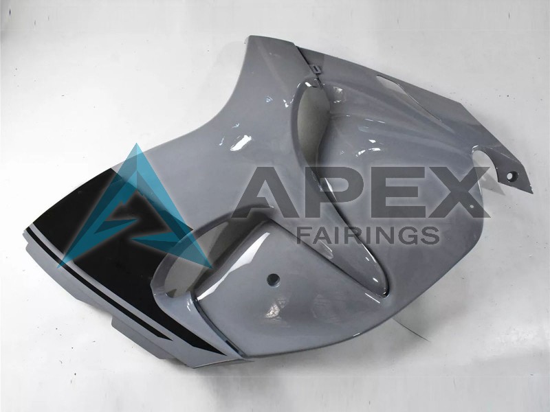 Nardo Grey Black - Suzuki GSX-R1300 Hayabusa (2008-2020) ABS Fairings | Apex Fairings — view 4