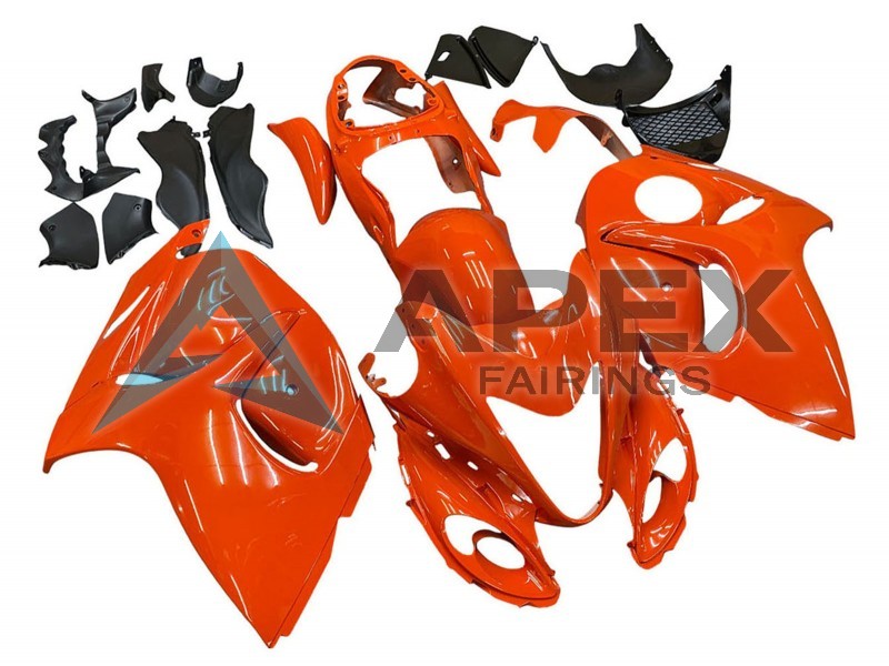 Orange - Suzuki GSX-R1300 Hayabusa (2008-2020) ABS Fairings | Apex Fairings — view 2