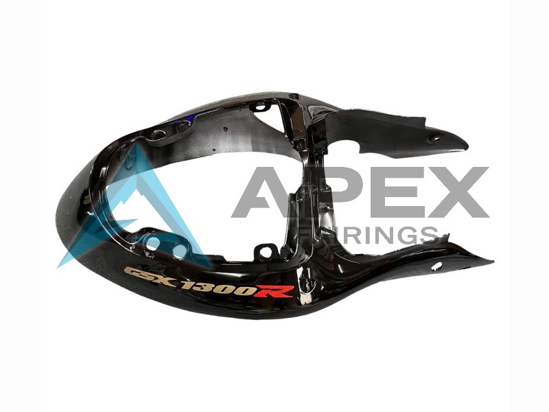 Glossy Black Gold - Suzuki GSX-R1300 Hayabusa (1999-2007) ABS Fairings | Apex Fairings — view 4
