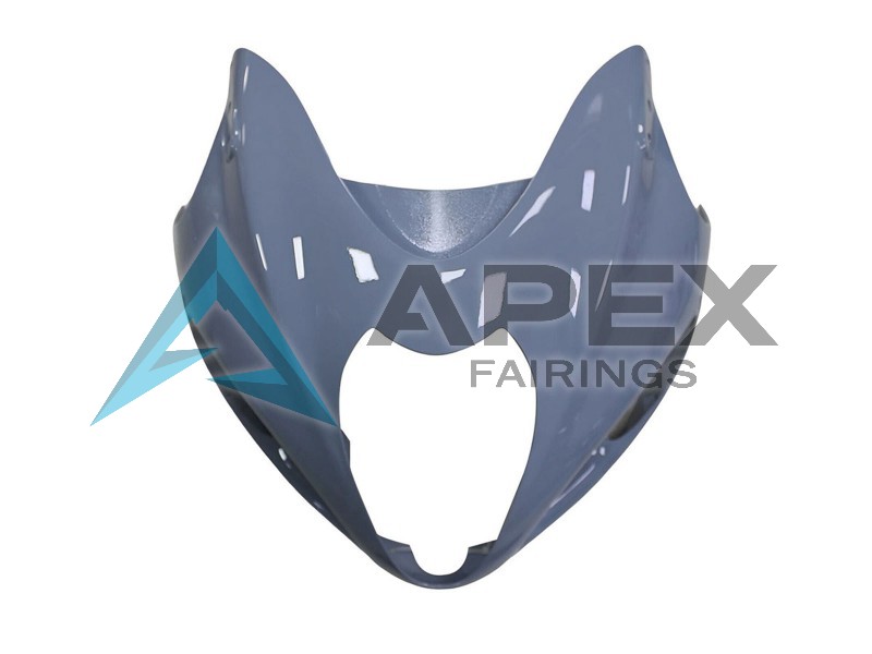 Nardo Grey - Suzuki GSX-R1300 Hayabusa (1999-2007) ABS Fairings | Apex Fairings — view 3