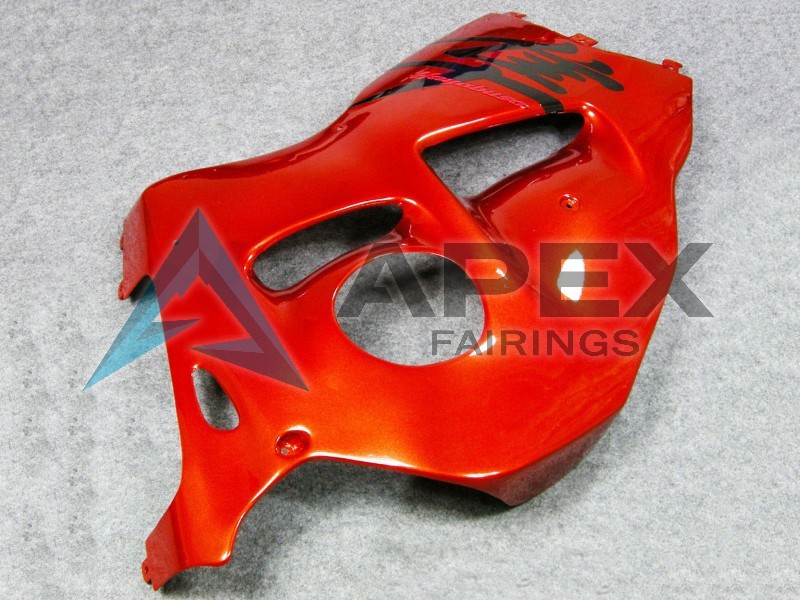 Orange Red - Suzuki GSX-R1300 Hayabusa (1999-2007) ABS Fairings | Apex Fairings — view 2