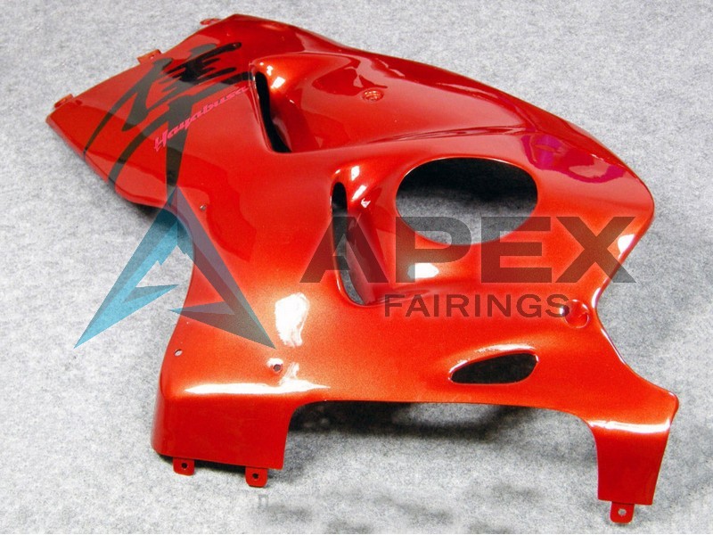 Orange Red - Suzuki GSX-R1300 Hayabusa (1999-2007) ABS Fairings | Apex Fairings — view 3