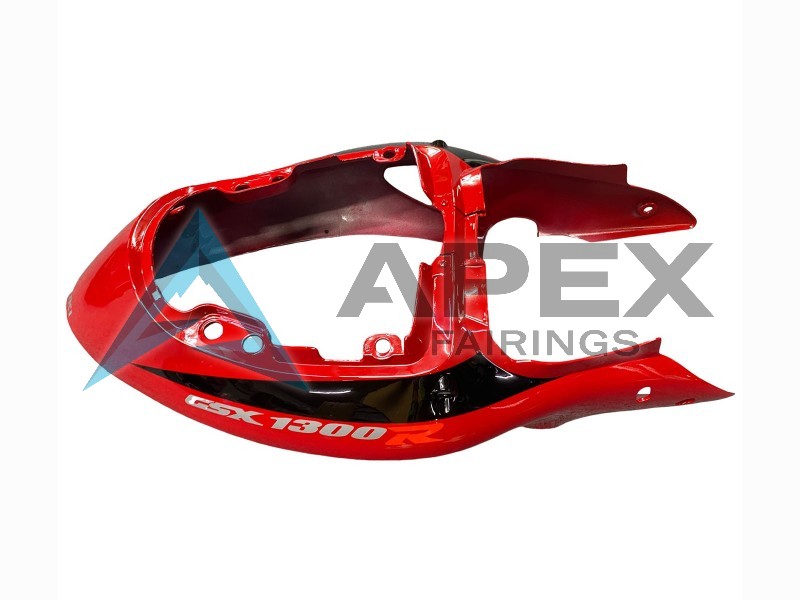 Red Black - Suzuki GSX-R1300 Hayabusa (1999-2007) ABS Fairings | Apex Fairings — view 4