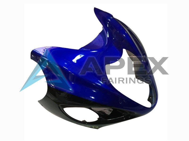 White Blue Red Makita Black - Suzuki GSX-R1300 Hayabusa (1999-2007) ABS Fairings | Apex Fairings — view 4