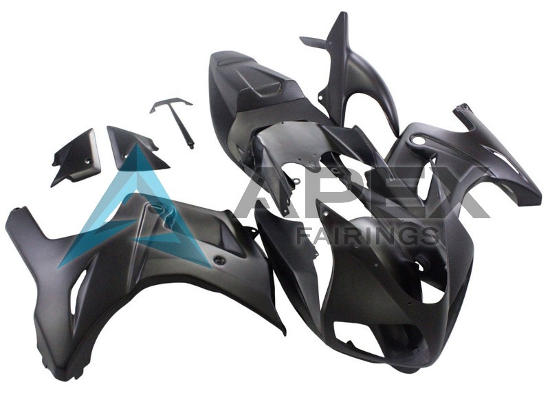 Matte Black - Suzuki SV650 Pointy (2003-2013) ABS Fairings | Apex Fairings — view 2