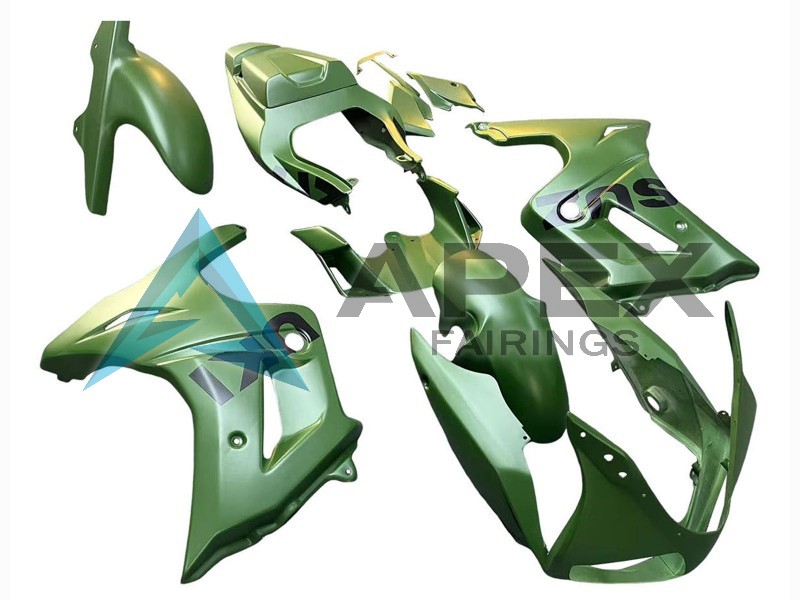 Matte Green - Suzuki SV650 Pointy (2003-2013) ABS Fairings | Apex Fairings — view 2