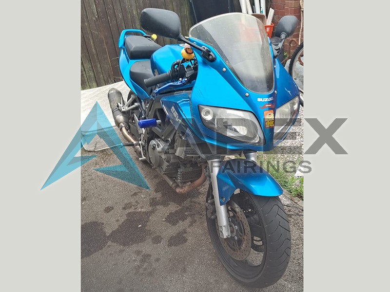 Blue - Suzuki SV650 Pointy (2003-2013) ABS Fairings | Apex Fairings — view 2