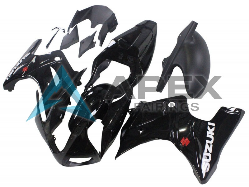 Glossy Black - Suzuki SV650 Pointy (2003-2013) ABS Fairings | Apex Fairings — view 3