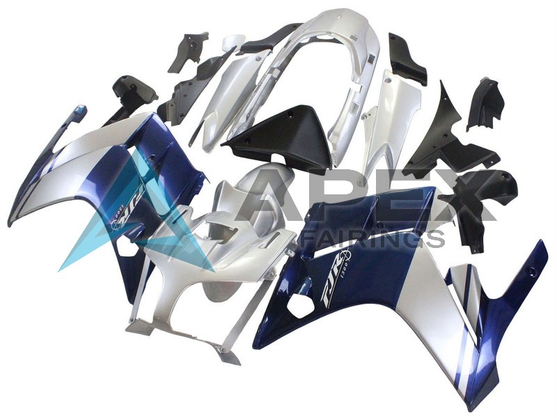 Dark Blue Silver - Yamaha FJR1300 (2001-2005) ABS Fairings | Apex Fairings — view 3