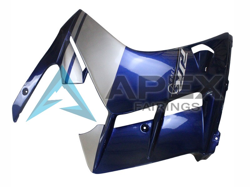 Dark Blue Silver - Yamaha FJR1300 (2001-2005) ABS Fairings | Apex Fairings — view 4