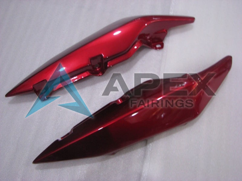 Red White Black - Yamaha FZ6R / XJ6 Diversion F (2009-2015) ABS Fairings | Apex Fairings — view 4