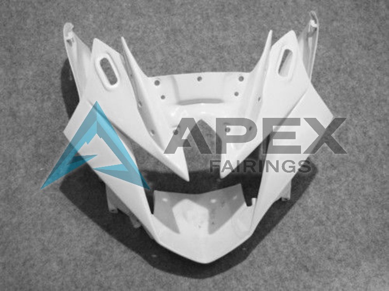 White - Yamaha FZ6R / XJ6 Diversion F (2009-2015) ABS Fairings | Apex Fairings — view 2