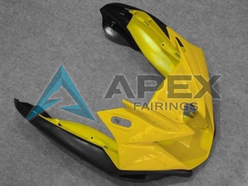 Yellow Black - Yamaha FZ6R / XJ6 Diversion F (2009-2015) ABS Fairings | Apex Fairings — view 2
