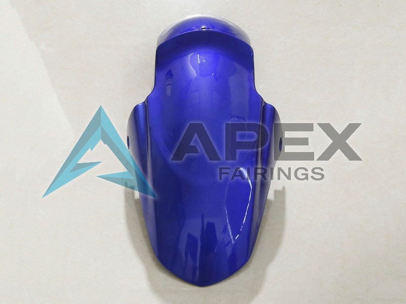 Blue White - Yamaha FZ6R / XJ6 Diversion F (2009-2015) ABS Fairings | Apex Fairings — view 4