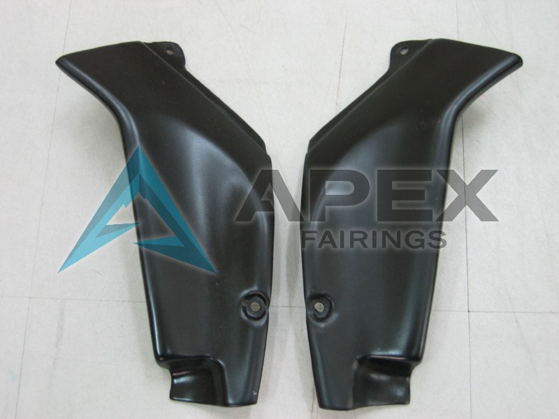 Glossy Black White Decal - Yamaha R1 / YZF-R1 (2000-2001) ABS Fairings | Apex Fairings — view 4