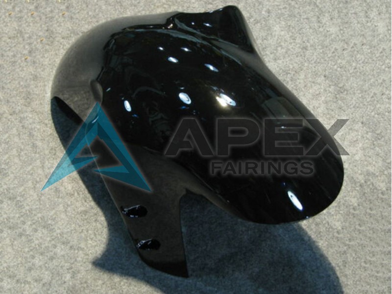 Glossy Black White Michelin - Yamaha R1 / YZF-R1 (2000-2001) ABS Fairings | Apex Fairings — view 4
