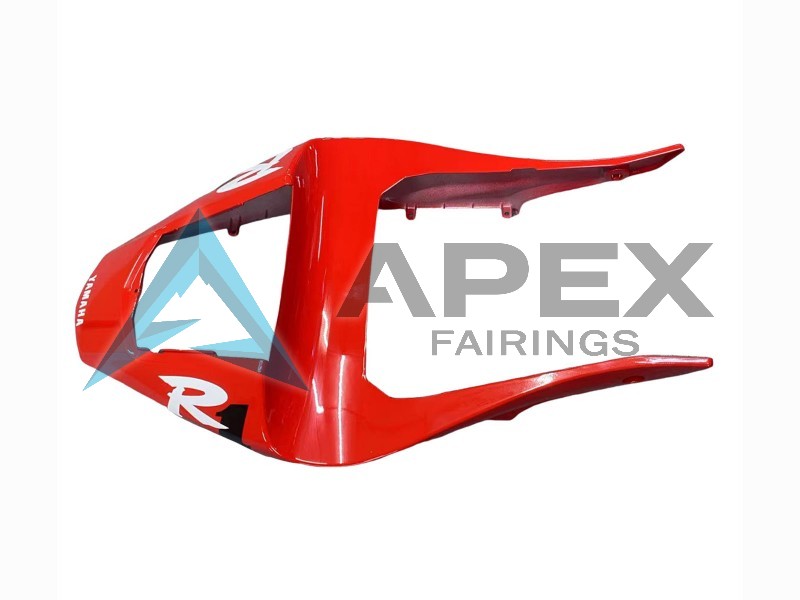 Red White Glossy Black - Yamaha R1 / YZF-R1 (2000-2001) ABS Fairings | Apex Fairings — view 3