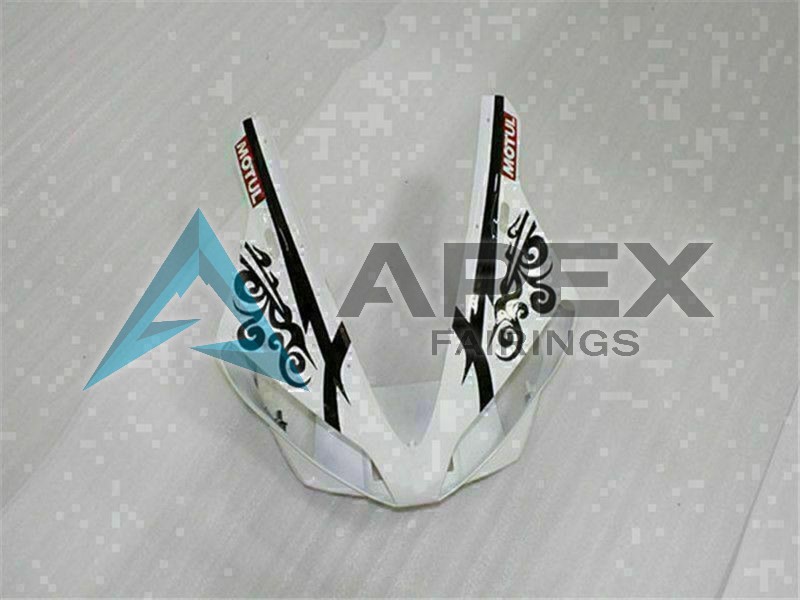 White Black Corona Extra - Yamaha R1 / YZF-R1 (2000-2001) ABS Fairings | Apex Fairings — view 3