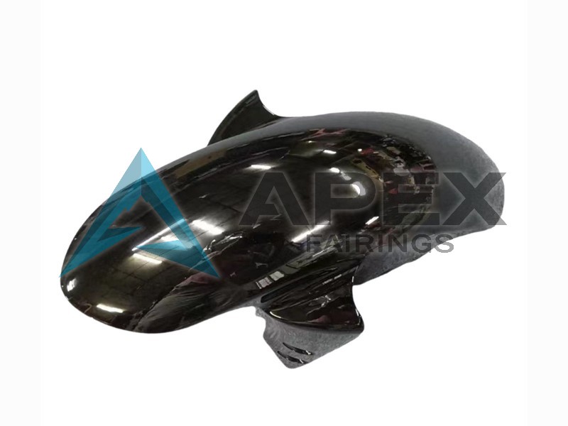 Glossy Black Red Flame - Yamaha R1 / YZF-R1 (2002-2003) ABS Fairings | Apex Fairings — view 4