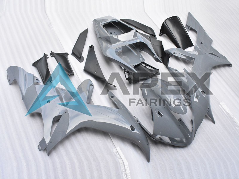 Light Nardo Grey - Yamaha R1 / YZF-R1 (2002-2003) ABS Fairings | Apex Fairings — view 2