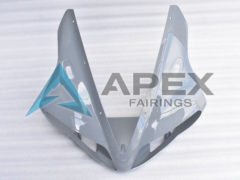 Light Nardo Grey - Yamaha R1 / YZF-R1 (2002-2003) ABS Fairings | Apex Fairings — view 4