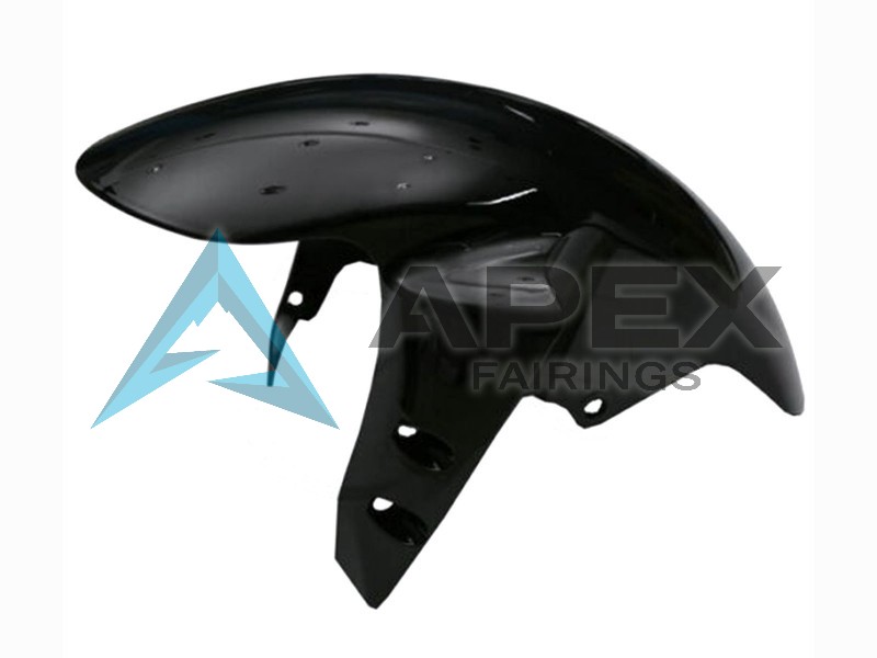 Red Black Flame - Yamaha R1 / YZF-R1 (2002-2003) ABS Fairings | Apex Fairings — view 3