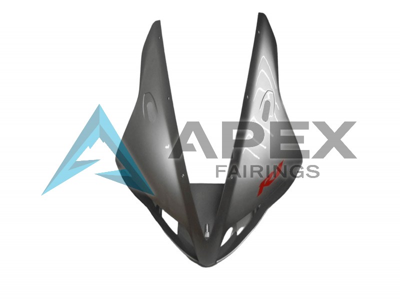 Silver Matte Black - Yamaha R1 / YZF-R1 (2002-2003) ABS Fairings | Apex Fairings — view 4