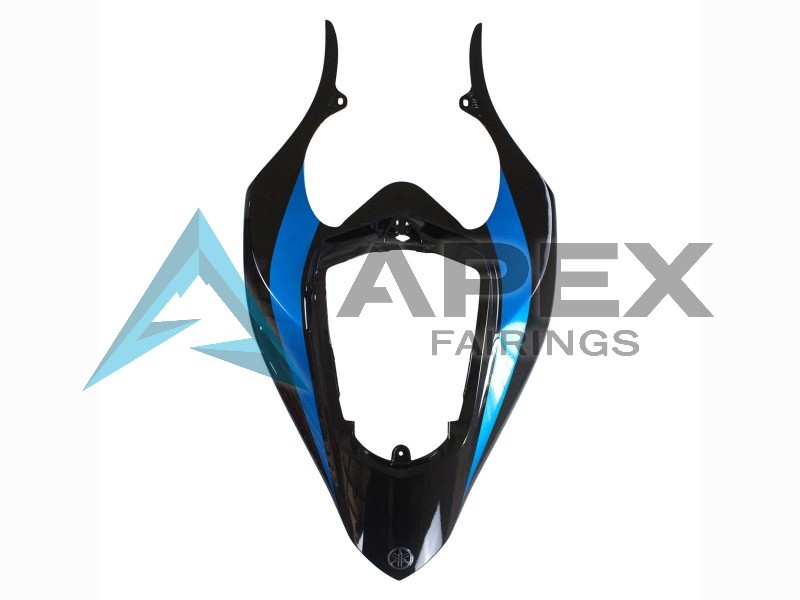Blue Black Red White Shark - Yamaha R1 / YZF-R1 (2004-2006) ABS Fairings | Apex Fairings — view 4