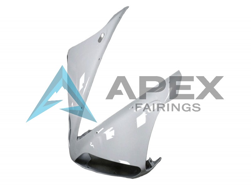 White Black - Yamaha R1 / YZF-R1 (2004-2006) ABS Fairings | Apex Fairings — view 4