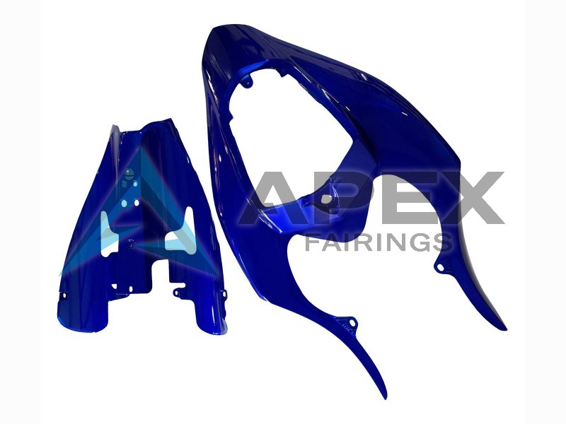 Blue White - Yamaha R1 / YZF-R1 (2004-2006) ABS Fairings | Apex Fairings — view 4