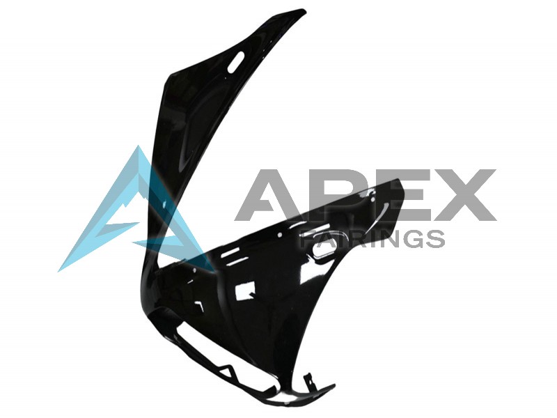 Glossy Black Matte Black - Yamaha R1 / YZF-R1 (2004-2006) ABS Fairings | Apex Fairings — view 4