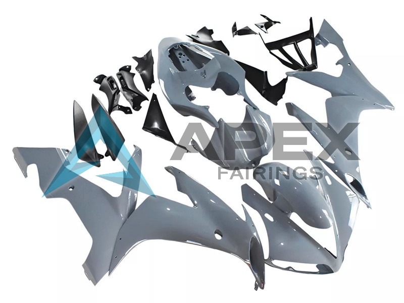 Nardo Grey - Yamaha R1 / YZF-R1 (2004-2006) ABS Fairings | Apex Fairings — view 2
