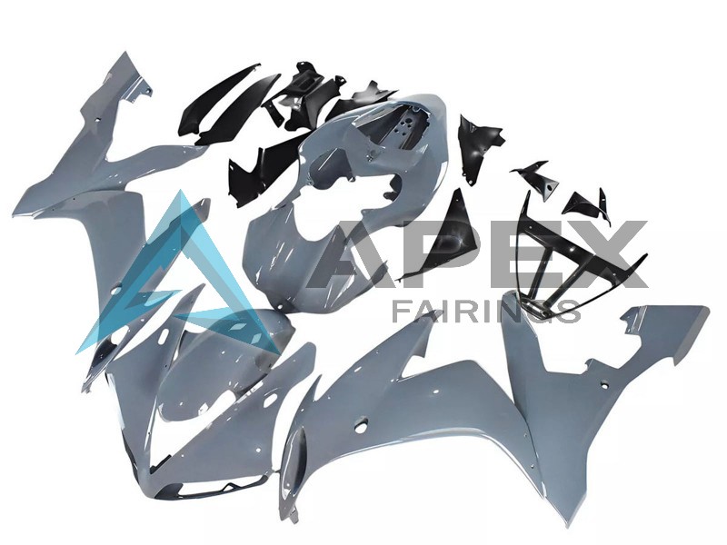 Nardo Grey - Yamaha R1 / YZF-R1 (2004-2006) ABS Fairings | Apex Fairings — view 3
