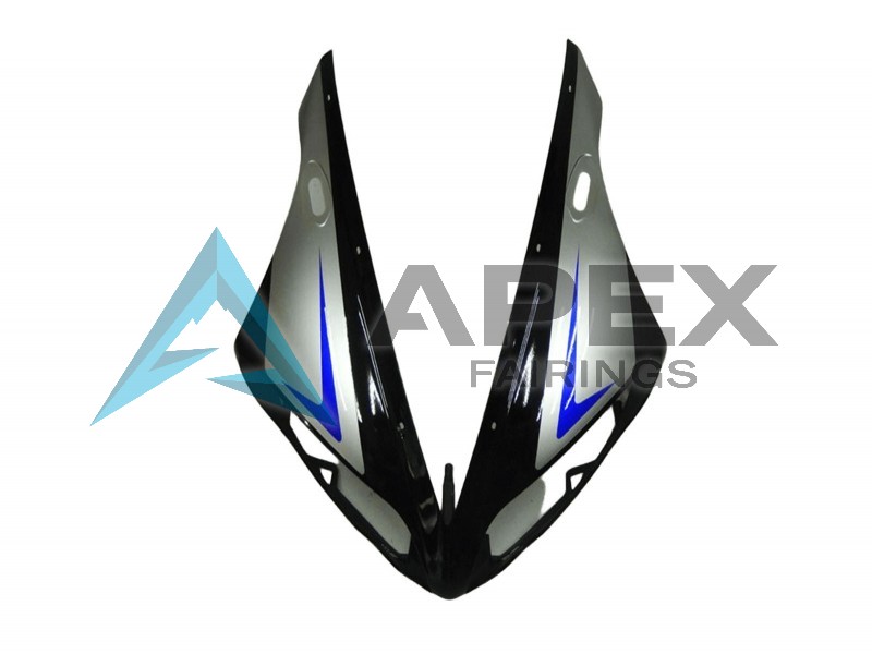Silver Blue Black - Yamaha R1 / YZF-R1 (2004-2006) ABS Fairings | Apex Fairings — view 4