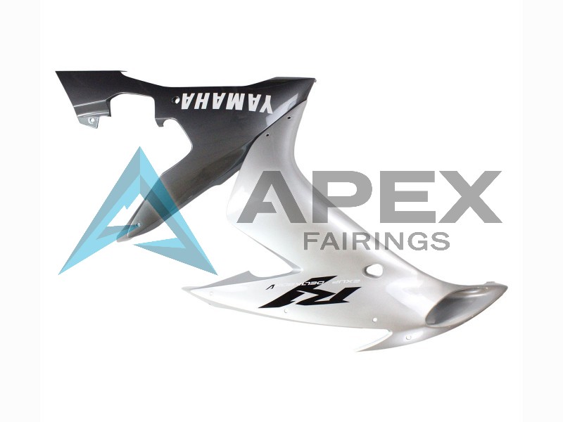 Silver Grey - Yamaha R1 / YZF-R1 (2004-2006) ABS Fairings | Apex Fairings — view 4