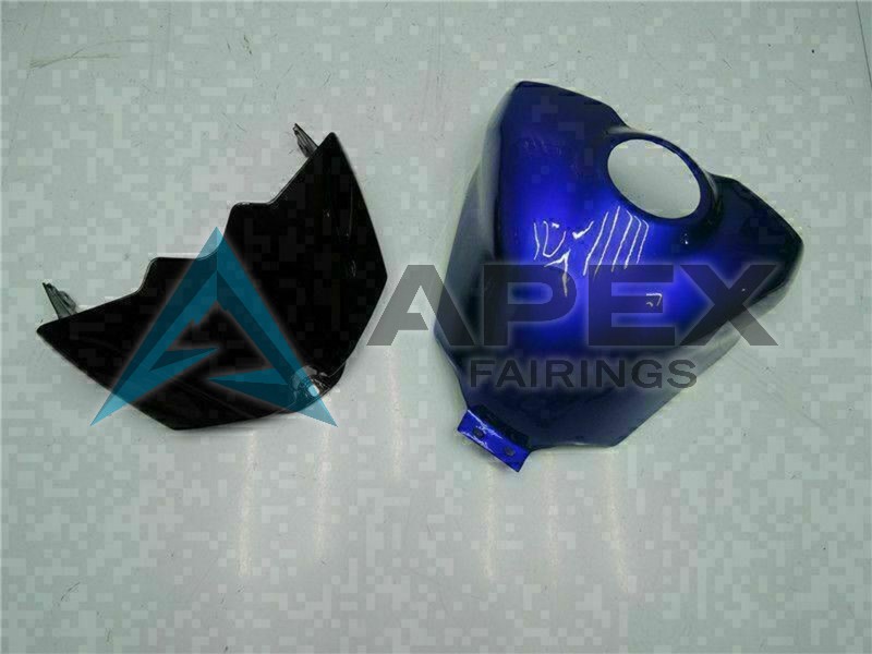 Blue White Black - Yamaha R1 / YZF-R1 (2007-2008) ABS Fairings | Apex Fairings — view 4