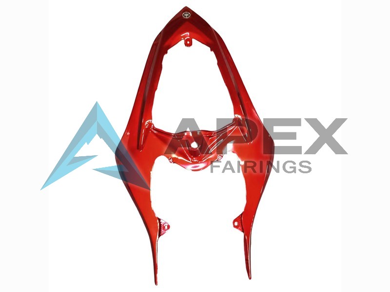 Red Matte Black - Yamaha R1 / YZF-R1 (2007-2008) ABS Fairings | Apex Fairings — view 4