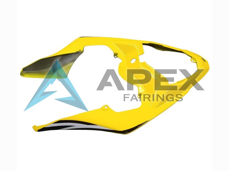 Yellow White Black Stripe - Yamaha R1 / YZF-R1 (2009-2011) ABS Fairings | Apex Fairings — view 4